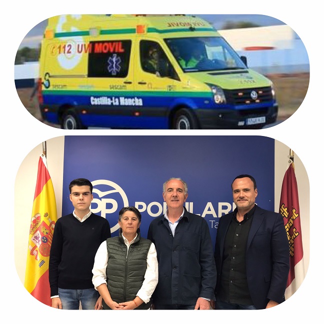 El PP de Tarancón solicita una segunda unidad de soporte vital básico para mejorar la atención sanitaria