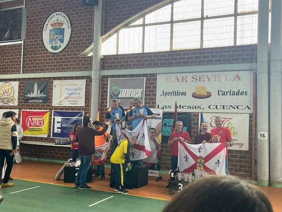 El equipo de tirachinas Valman de Tarancón, Campeón de España de Tirachinas en la modalidad de precisión
