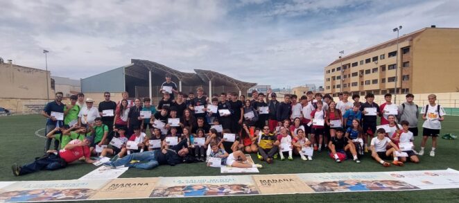 El IES Luisa Sigea, campeón del XIII Torneo de Fútbol / “Nueva Luz”, celebrado dentro de los actos programados por el Día Mundial de Salud Mental