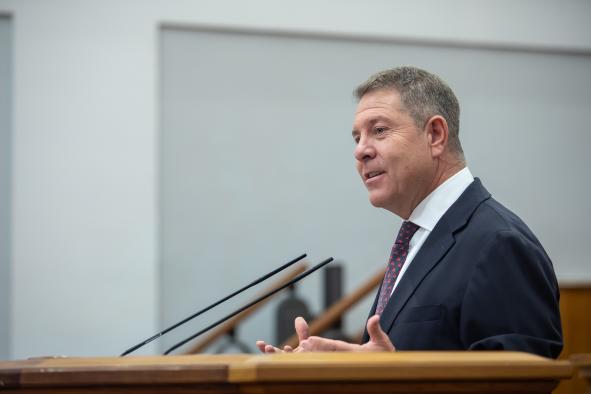 El presidente García-Page sostiene que el acuerdo de financiación autonómica “será de todos y entre todos, o no será”