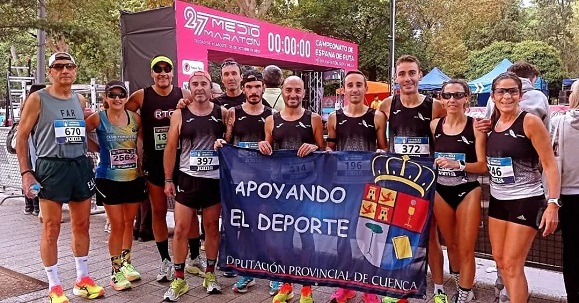 Excelente resultados del Run Faster Juan Carlos de la Ossa en el campeonato de España de Media Maratón, disputado hoy en Albacete