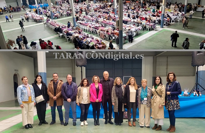 Tarancón reúne a cerca de 800 encajeras en el XIII Encuentro Regional de Bolillos y Labores.
