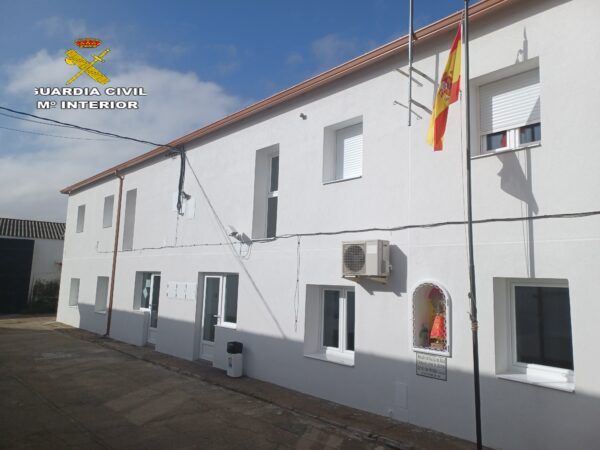 La Guardia Civil realiza en el acuartelamiento de Santa Olalla obras rehabilitación eficiente en el marco del Plan de Recuperación, Transformación y Resiliencia (PRTR)