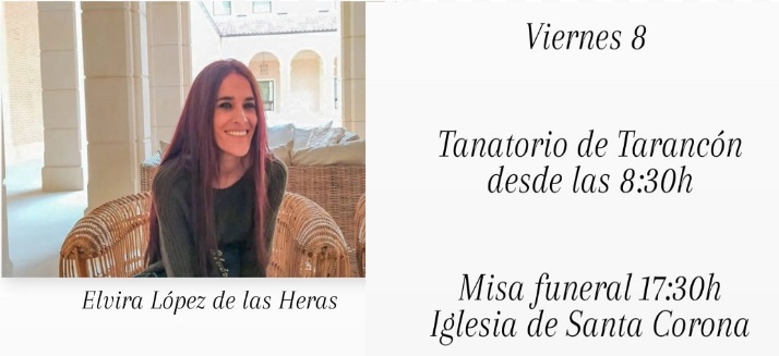 Último adiós a Elvira López de las Heras en Tarancón