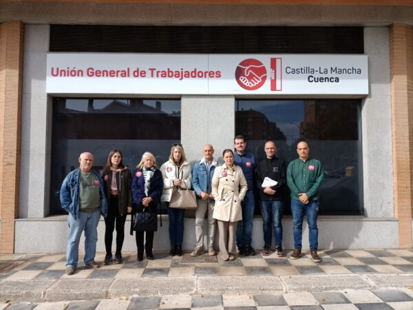 Los trabajadores y trabajadoras de Castilla-La Mancha salen a la calle en solidaridad con las víctimas de la DANA