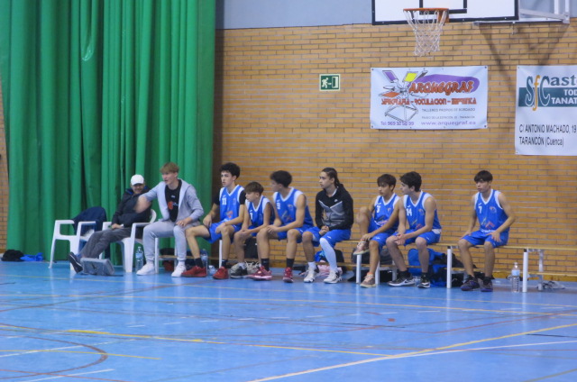 El líder del grupo A de la liga Regional Cadete y el segundo en Infantil, EBA de Albacete, visitan al CDB Tarancón en la quinta jornada