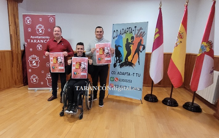 El sábado 16 en las pistas del Estadio Municipal de Tarancón, IV Campeonato Regional de Pádel en Silla de Ruedas. De la mano del CD Adapta-T Tú con la colaboración de JCCM, Diputación y Ayuntamiento.