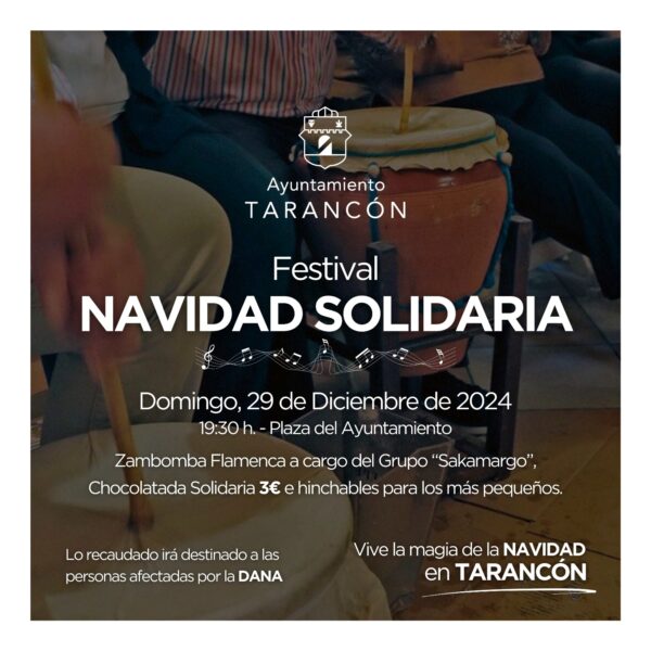 Tarancón se llena de espíritu navideño con el Festival Navidad Solidaria