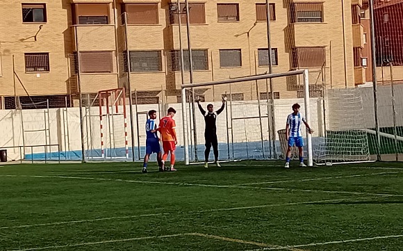 El líder del grupo V Juvenil Territorial, Santa Cruz Ujaf le endosa una “manita” al Juvenil B de la EFB Jesús de la Ossa
