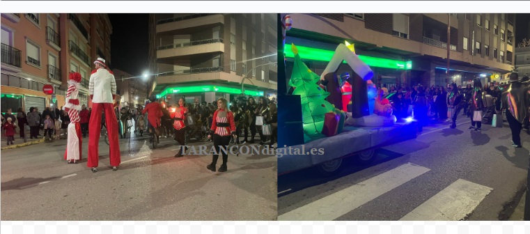 La programación navideña arrancaba este sábado en Tarancón ante una multitud de personas en la Plaza del Ayuntamiento