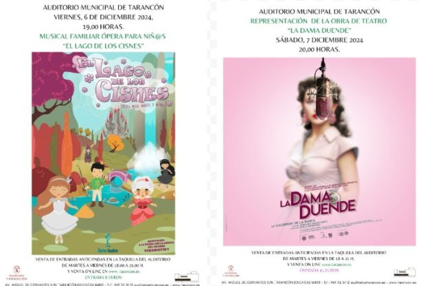 Tarancón abre la venta de entradas para los espectáculos culturales de Navidad
