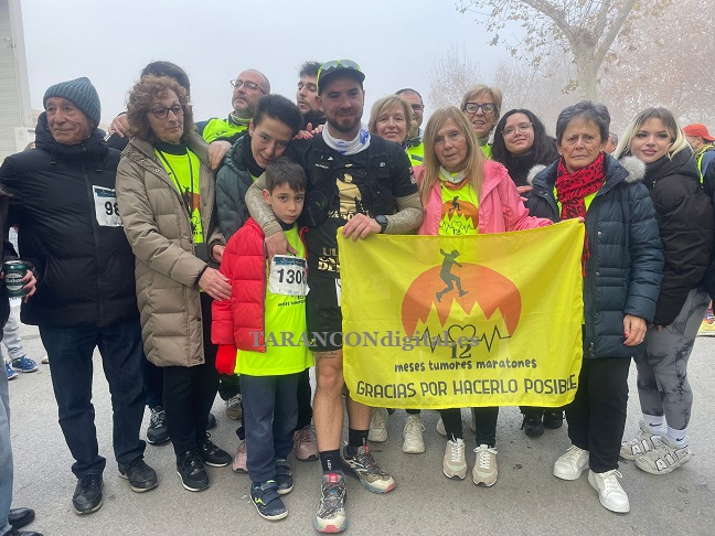Finaliza con éxito en Tarancón el reto solidario «12 meses, tumores, maratones» impulsado por Daniel Caballero Hurtado