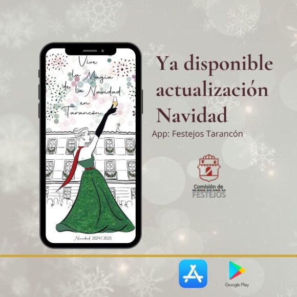 El Ayuntamiento de Tarancón actualiza la APP con la Programación Navideña 2024/2025