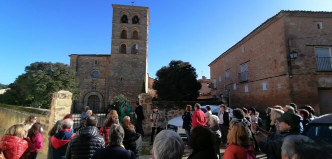 Medio centenar de personas participaban este sábado en el  III ROMÁNICO DE CUENCA que la Asociación Cultural “CuenCANP” dentro de su labor de divulgación de la cultura conquense lleva a cabo en su Programa “Caminos por la Historia”