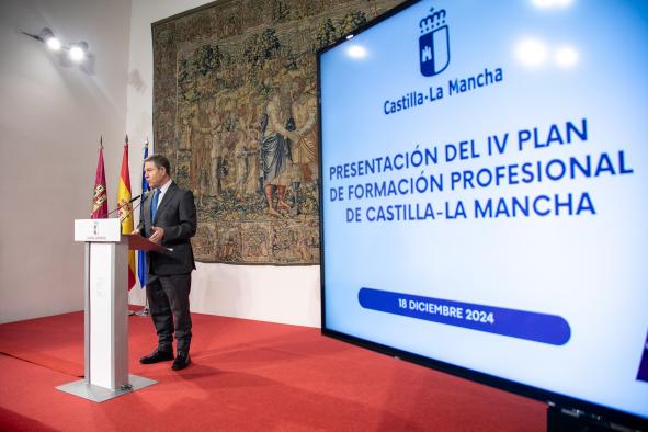 García-Page garantiza una “formación a la demanda” para satisfacer “cualquier necesidad” del tejido empresarial en Castilla-La Mancha