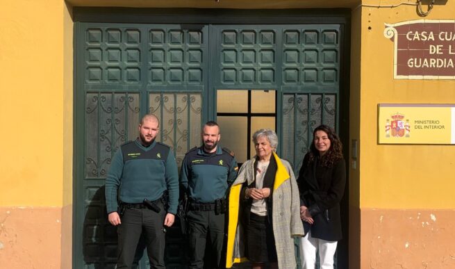 La subdelegada del Gobierno en Cuenca visita los cuarteles de la Guardia Civil en Montalbo y Saelices
