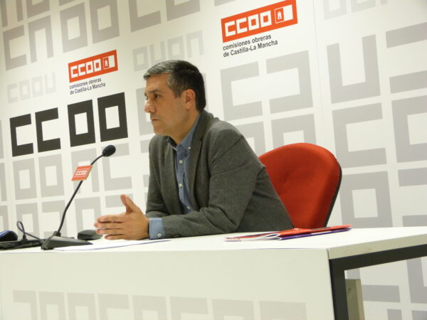 Javier Ortega anuncia su candidatura a la Secretaría General de CCOO CLM