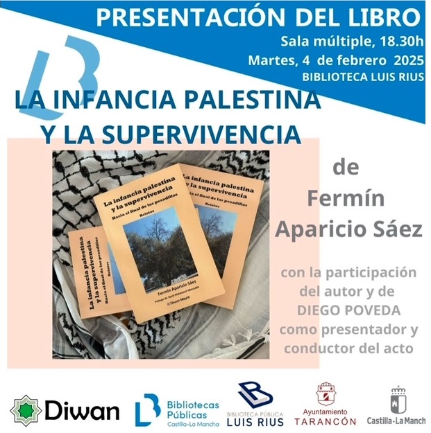 Presentación del libro La infancia palestina y la supervivencia en Tarancón