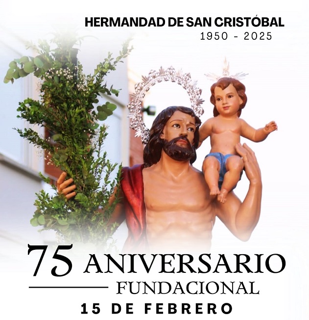 La Hermandad de San Cristóbal de Tarancón abre la inscripción para banceros en su procesión extraordinaria del 75 aniversario