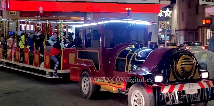 El tren navideño vuelve un año más a las calles de Tarancón