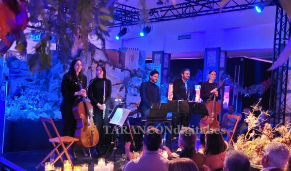 El Quinteto «Las Cuatro Estaciones» deslumbra con su Concierto de Año Nuevo solidario en Tarancón
