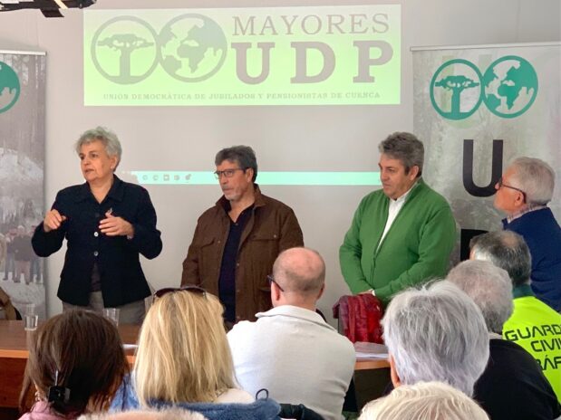 M.ª Luz Fernández valora el impacto positivo de la revalorización de las pensiones en la provincia de Cuenca