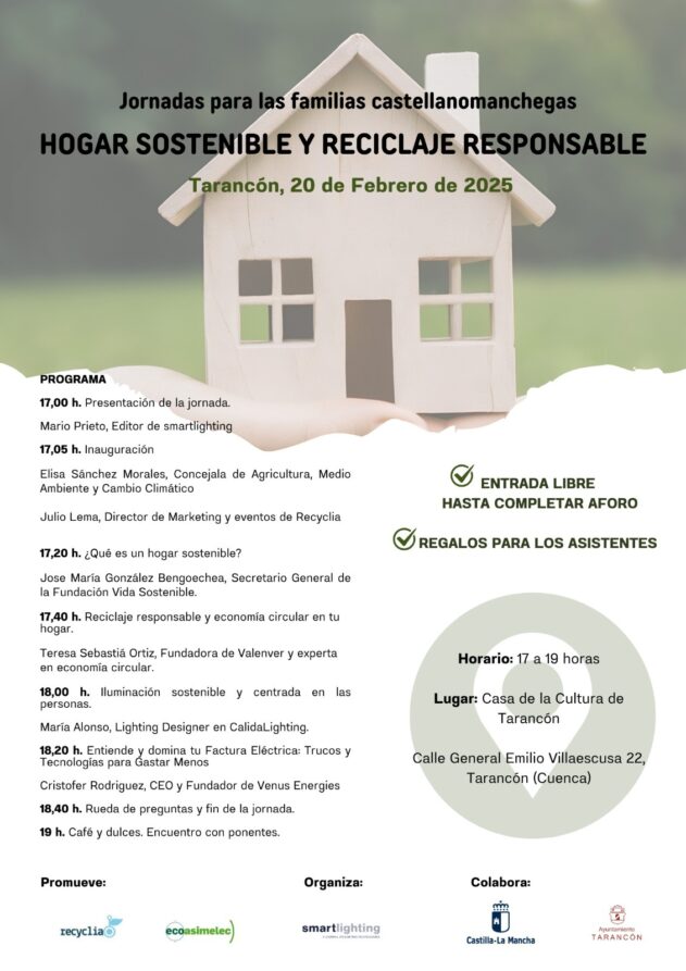Tarancón celebra una jornada divulgativa para mejorar el reciclaje y mejorar el consumo energético en los hogares