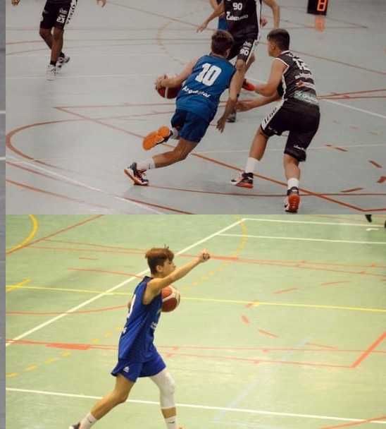 El sub 22 de baloncesto taranconero en la serie Oro de Madrid, Álvaro Bricio, lideran la competición madrileña, tras la jornada del fin de semana