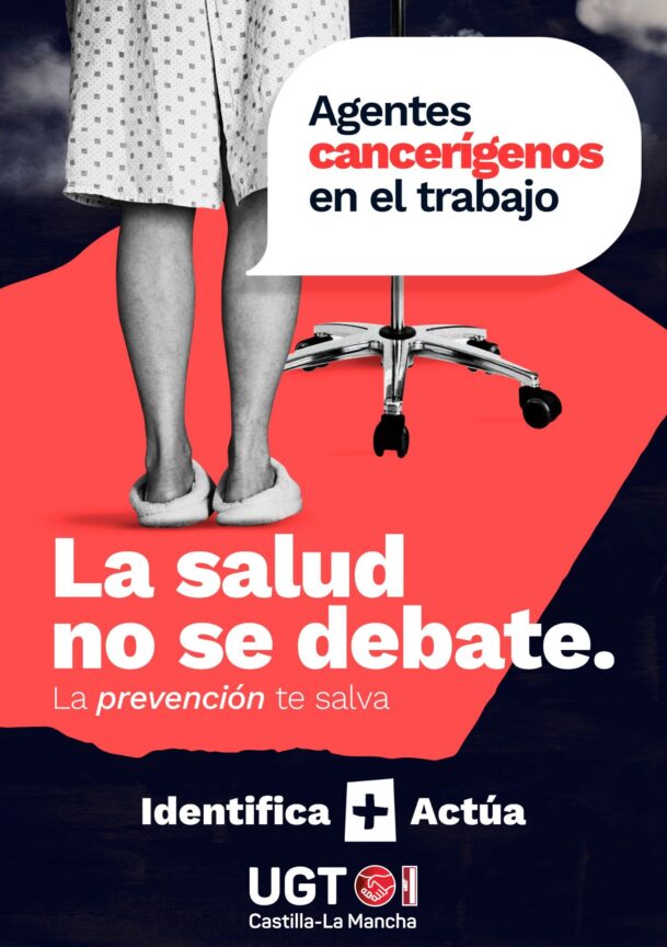 UGT advierte de la infradeclaración de las enfermedades laborales causadas por agentes cancerígenos