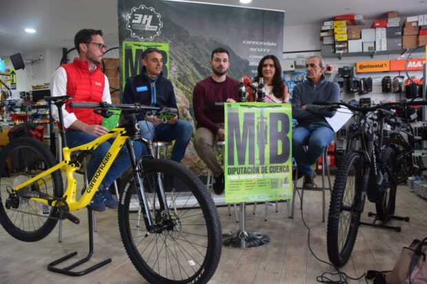 La Diputación presenta el XVI Circuito de MTB que comenzará en Villamayor y terminará en Minglanilla con once pruebas