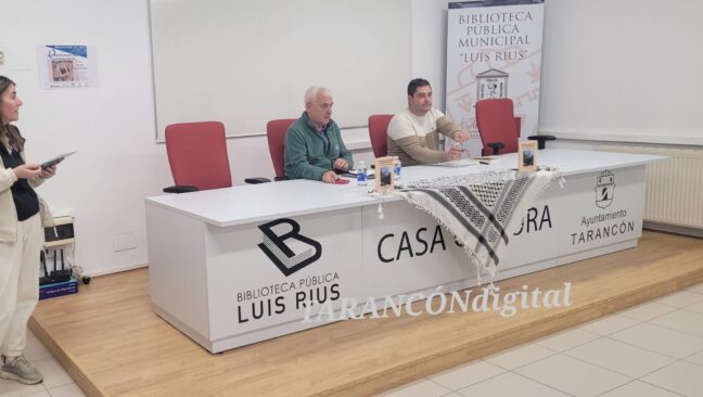 Fermín Aparicio ha presentado esta tarde su libro en Tarancón sobre la infancia Palestina y la supervivencia
