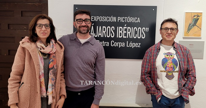 La exposición pictórica ‘Pájaros Ibéricos’ de Petra Corpa llega a Casa Parada de Tarancón.
