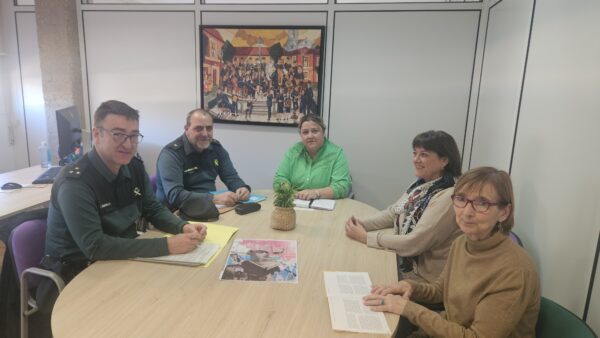 La Diputación y la Guardia Civil reafirman su colaboración para mejorar la seguridad de las personas mayores de la provincia
