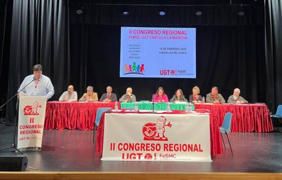 Ana González es reelegida secretaria general de la Federación de Servicios, Movilidad y Consumo (FeSMC) de UGT CLM