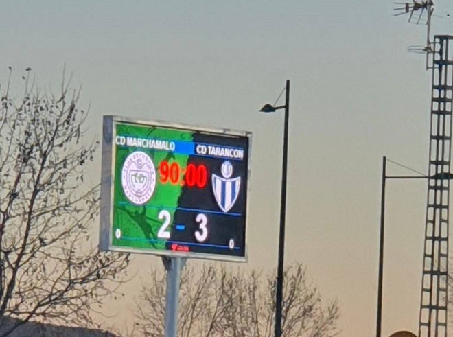 Inflexible el CD Tarancón, 2-3 ante un Marchámalo que estaba en alza y al que ha cortado su trayectoria