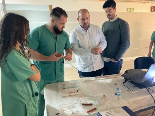 El Hospital de Albacete acoge una formación de referencia nacional en trombectomía mecánica e ictus incluida en el curso ‘NeurOlympics’