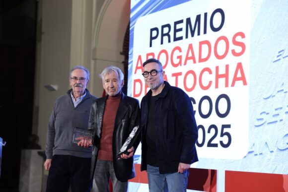José Sacristán: “Nunca he sentido tanta emoción y agradecimiento como con el reconocimiento del Premio Abogados de Atocha de CLM porque viene de vosotros y recuerda a los compañeros asesinados”
