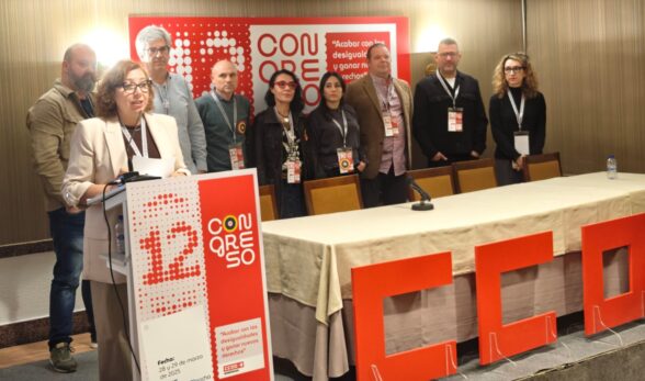 Ana Delgado, reelegida secretaria general de la Federación de Enseñanza de CCOO CLM