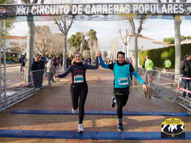 Almudena de la Ossa y Andrés Felipe repiten triunfo y se imponen también en la IX subida al castillo de Belmonte