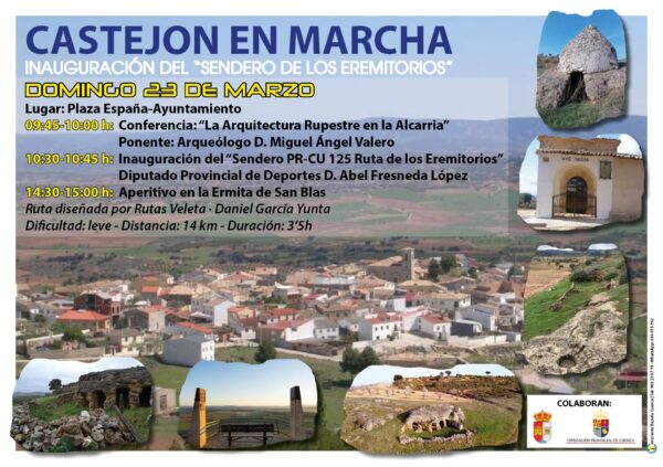Castejón inaugura el «Sendero de los Eremitorios» con una jornada de naturaleza y cultura