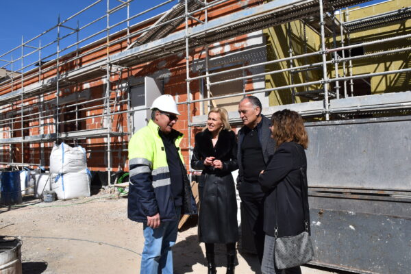 Las obras del Centro de Mayores con Centro de Día que el Gobierno regional construye en Tarancón ya están ejecutadas al 70 por ciento