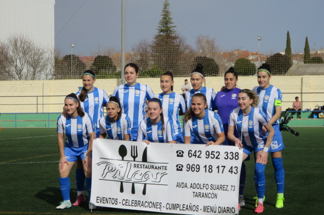 Buenas vibraciones del equipo Femenino de la EFB Jesús de la Ossa ante el imbatido líder  en casa, CD Toledo SAD.