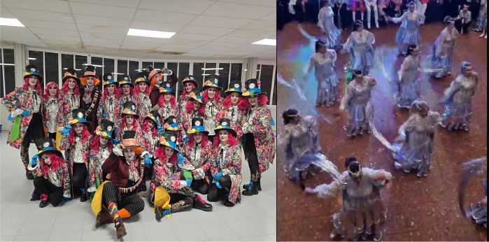 Estampa Flamenca y Sombrereras Locas triunfan en los concursos de disfraces de los casinos de Tarancón