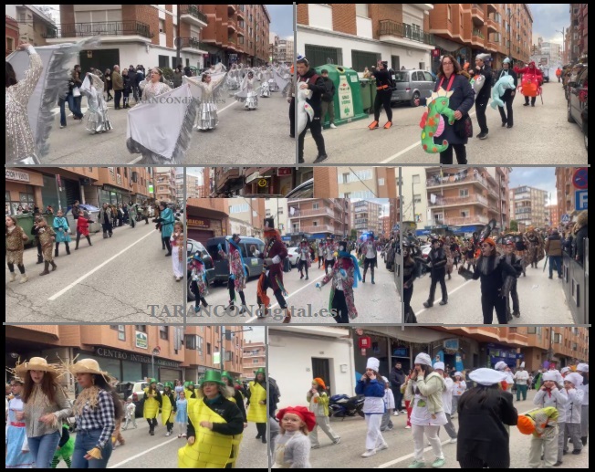 El Desfile de Piñata pone el broche final al Carnaval de Tarancón 2025