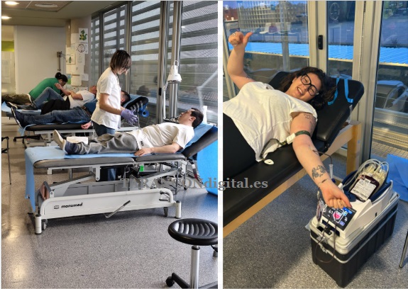 Gran respuesta solidaria en la extracción colectiva de sangre en Tarancón