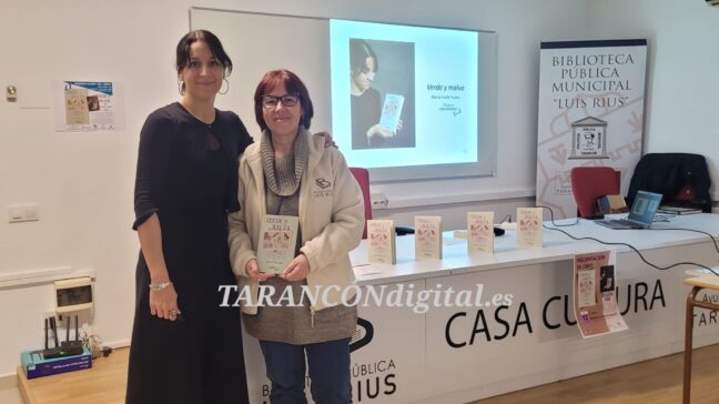 María Fraile Yunta, presenta su libro de relatos “Verde y Malva” en la Biblioteca Municipal Luis Rius