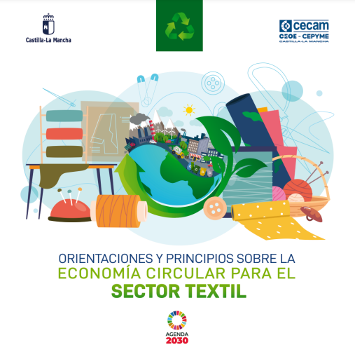 Ceoe Cepyme Cuenca dispone de un folleto para impulsar la economía circular en el sector textil