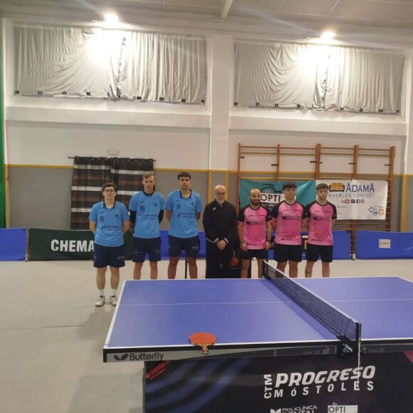 En la Segunda División de Tenis de Mesa, el equipo Canalones Tarancón TM, visita al líder TM Parla