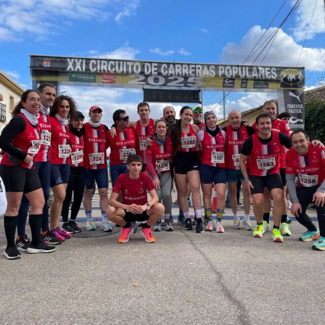 Atletas del CD Atletismo Tarancón, presentes en siete pruebas por diferentes puntos de la geografía española, desde pruebas de Ruta a Pista Cubierta, Trail y el circuito de Carreras populares con unos buenos resultados