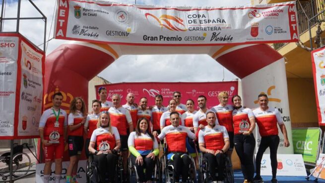 Luis Miguel García Marquina, se impone en la Contra Reloj de la Copa de España y segundo en la prueba en Ruta del IV Gran Premios Gestiona Vbiciobike de ciclismo Paralímpico